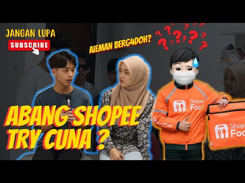 AIEMAN DAN CUNA KAWAN JE KE ? - ABANG SHOPEE NAK JADI TALENT ?