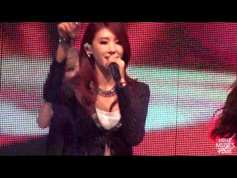 [fancam] 130523 단국대학교 축제 나인뮤지스 (nine muses) 현아 ticket 직캠