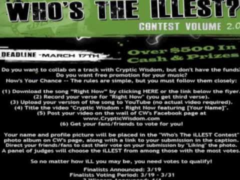 Cryptic Wisdom - Right Now (feat. Cris Kenyon) [prod. by 2Deep]