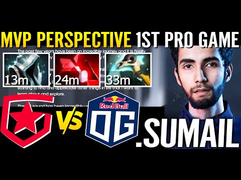 🔥 OG SUMAIL MVP Perspective vs Gambit - 1st Pro Match 13m Eternal Shroud  Dota 2 Pro Leshrac Guide