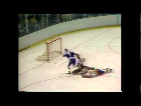 LANNY MCDONALD SCORED IN OT OF GAME 7 TO TOP THE ISLES