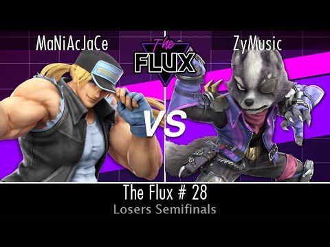 MaNiAcJaCe (Terry/Ike) vs ZyMusic (Wolf) - Losers Semifinals - The Flux 28