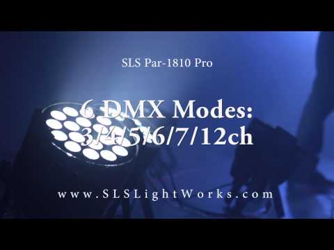 SLS Light Works On Set - SLS Par 1810 Pro LED
