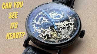 $40 Skeleton Automatic Watch | ONOLA Dual Time Review