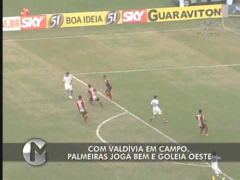 Palmeiras 4 x 0 Oeste