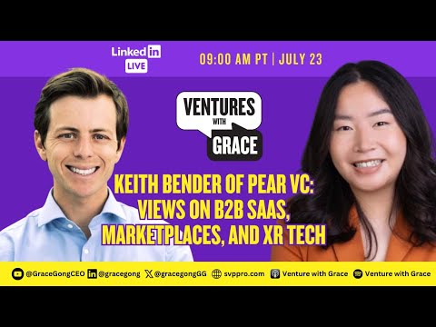 Keith Bender of Pear VC: Views on B2B SaaS, Marketplaces, and ...