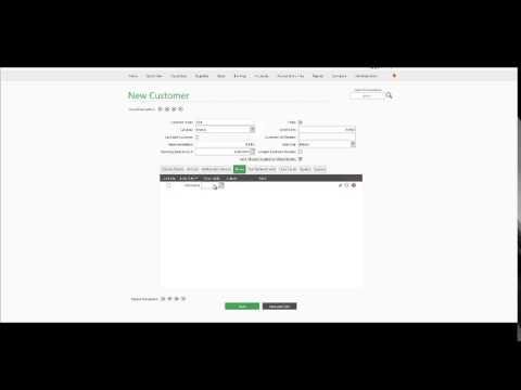 Creating and Maintaining Customer Masterfiles in Sage One Accounting