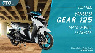Yamaha Gear 125 | Skutik Sporty Berkenyamanan Maxi