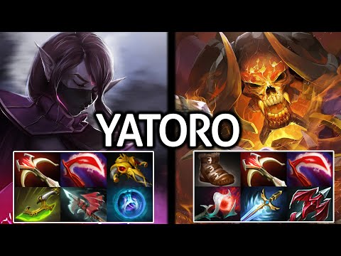 YATORO TA & Clinkz Enter God Mode 2 Game = No Mercy Dota 2