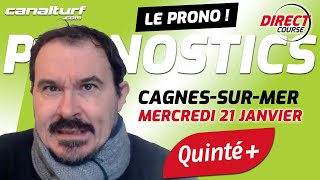 emission video des courses turf pmu du Mercredi 21 janvier 2026