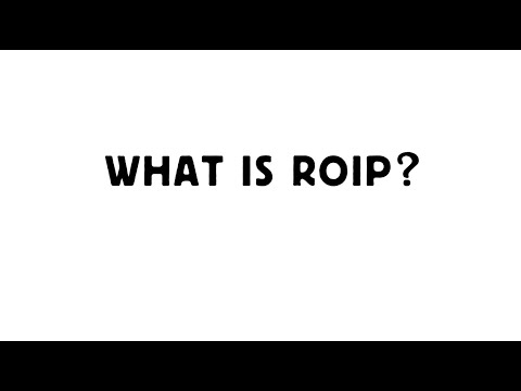 What is RoIP?