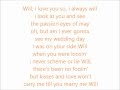 Glee - Wedding bell blues - lyrics 