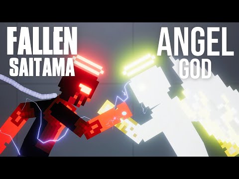 Fallen SAITAMA vs Angel of GOD [The GODS Mod]