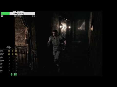 (Console WR) Resident Evil HD Remaster Chris Invisible Enemy Any% Speedrun (1:27:21)