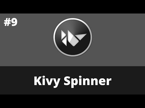 Kivy Spinner | Kivy Tutorial For Beginner | Kivy 2.0.0