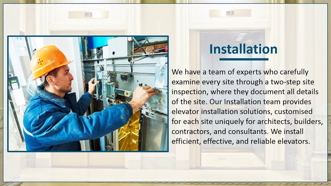 Our Services | Hybon Elevators and Escalators