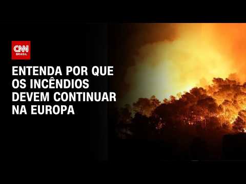 Onda de calor deve piorar incêndios na França e na Espanha | LIVE CNN