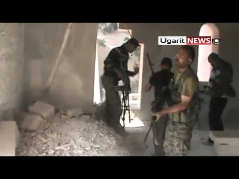 اشتباكات بين كتيبة النقيب مصطفى عبد الرزاق  وقوات النظام في خان العسل