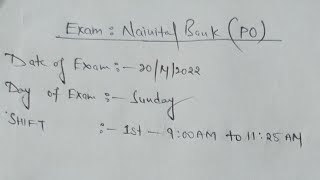 Nainital Bank PO Paper Analysis | Shift-1 | 20-March-2022