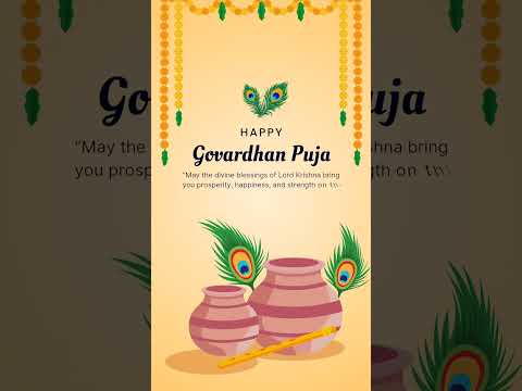 Happy Govardhan Puja Wishes #wish #festival #festiveauraa #govardhanpuja #govardhan #happygovardhan