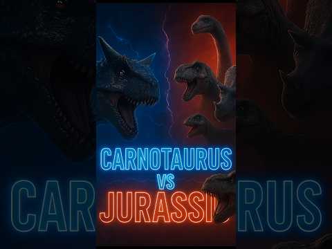 Carnotaurus vs All Jurassic Dinosaurs | Epic Jurassic World Battle 🦖🔥