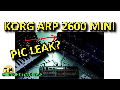Korg Arp 2600 Mini Pic Leak