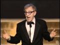 Woody Allen Introduces Love Letter To New York In The Movies 2002 Oscars