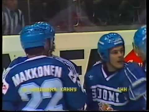 World Champs Чемпионат мира 1986.04.16 Finland CSSR Финл-ЧССР lone goal of Finland