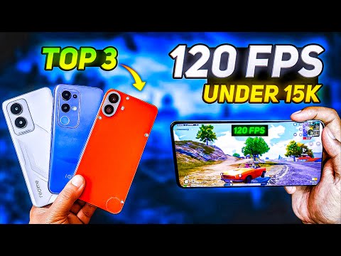 Top 3 😍 Gaming Phones for 120 FPS Pubg & Bgmi Under ₹15,000 | Best phone under 15000