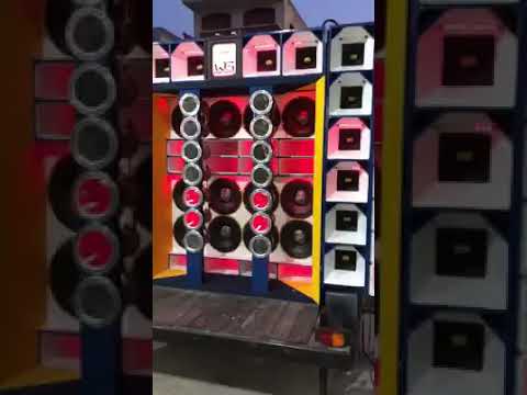 Spyder Kaos 9.0K 4500 rms 12 Inch Speaker playing!