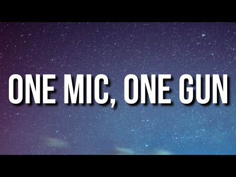 Nas - One Mic, One Gun (Lyrics) Ft. 21 Savage