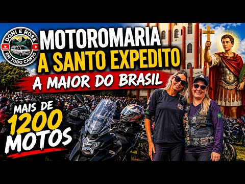 MOTOROMARIA A SANTO EXPEDITO A MAIOR DO BRASIL.