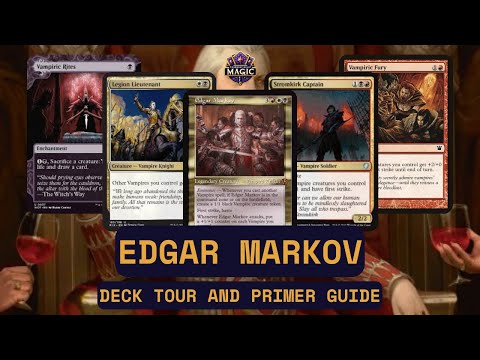 The most BROKEN vampire commander of all time: TNM Deck Tour #1 - Edgar Markov Vampire Tribal