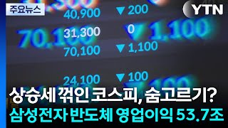 코스피 6,750 돌파 뒤 '숨 고르기'...1.38% 하락 마감 / YTN