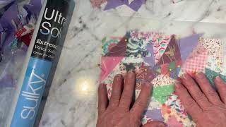 Making a Journal Cover from Quilting Scraps