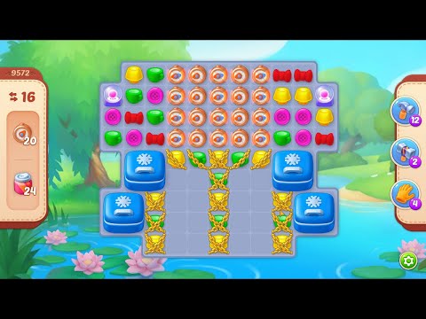 Homescapes Level 9572 No Boosters Gameplay