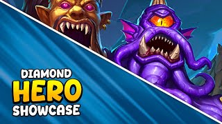 Hearthstone | Twilight God Cho'gall (Diamond) Hero Skin Showcase: ALL Animations & Voicelines