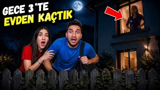 ￼GECE 3 DE EVDEN KAÇTIK😱👀‼️GİZEMLİ ADAMLAR BİZİ TAKİP ETTİ