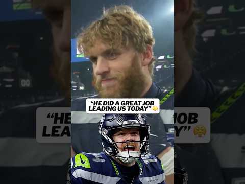 Cooper Kupp shows love for his QB #seahawks #samdarnold #seattle
