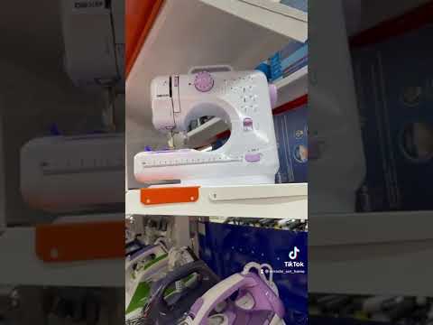 Мини швейная машинка #шитьедляначинающих