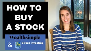 How To Buy A Stock - step by step process | RBC Direct Investing & Wealthsimple
