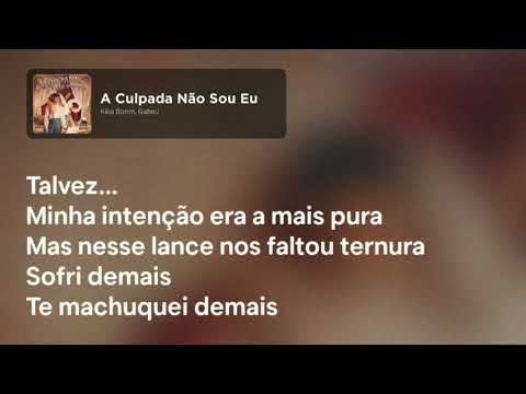 [KARAOKE] Kika Boom & Gabeu - A Culpada Não Sou Eu