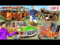 Mini Vehicles Restoration Comedy Video Collection Car Bus Auto Bike Restoration Hindi Moral Stories