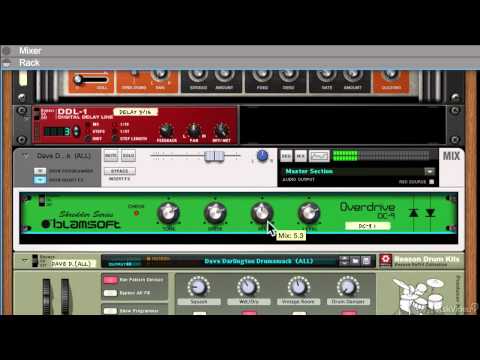 Reason Rack Extensions 101: Backline Rig - Explored - 20. DC9 Overdrive