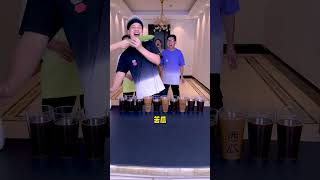 Coke Color Changing Challenge, So Exciting, Who Is Punished?#Funnyfamily#PartyGames