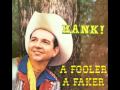 HANK THOMPSON - A  Fooler, A Faker