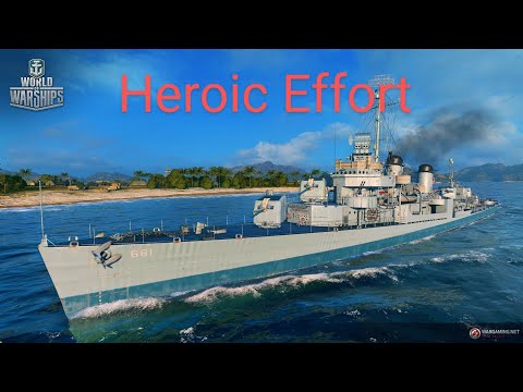 USS Fletcher Review-World of Warships Blitz