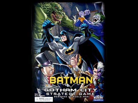 Batman: Gotham City Strategy Game - A Forensic Gameology Review