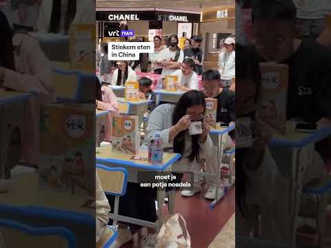 Stiekem eten in China