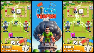 DiceyTowers - War of Dice Mobile Gameplay Android